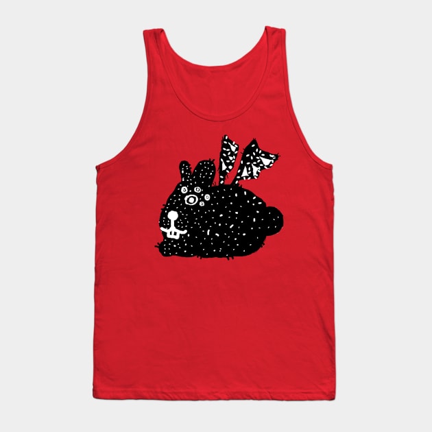 Evil Spider Bunny From Hell Tank Top by Sr-Javier